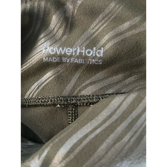 Women's Fabletics Olive Green Powerhold Capri Leggings 7/8 Size Small - Picture 6 of 6